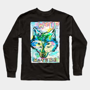 Wolf Nature Long Sleeve T-Shirt